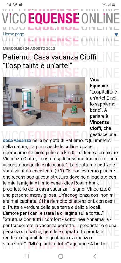 B&B Casa Vacanza Cioffi Vico Equense Extérieur photo